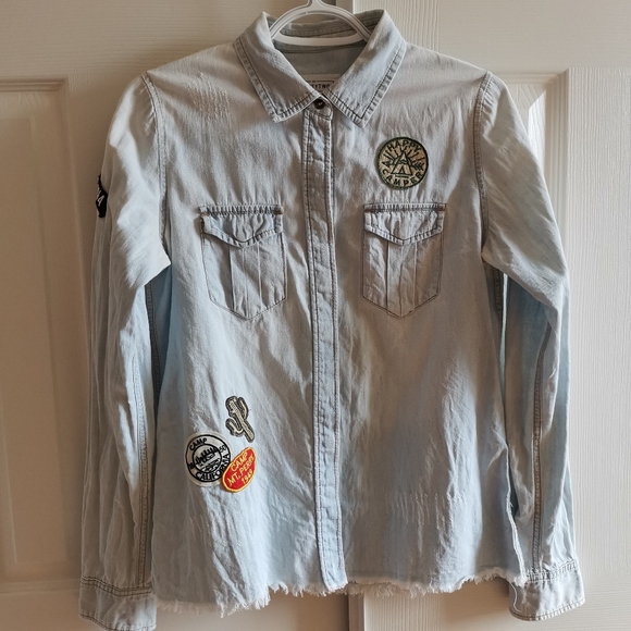 DENIM SHIRT - Picture 3 of 9